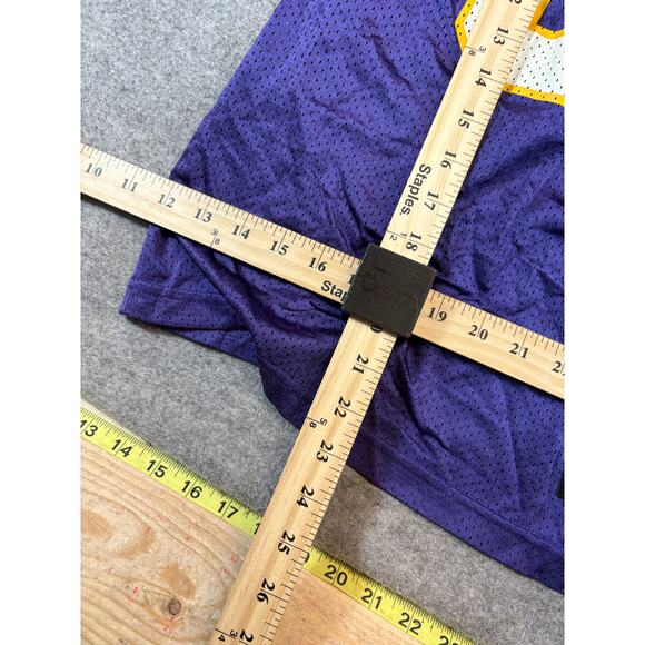 VTG 90s Minnesota Vikings Carter #80 NFL Team Adidas Jersey Youth 8 Sportswear - Picture 6 of 8